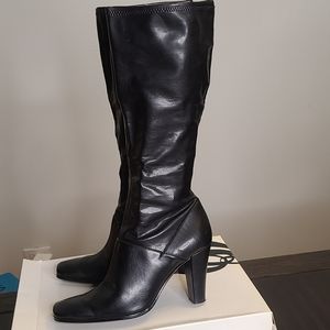 Nine West Black Heeled Boot
